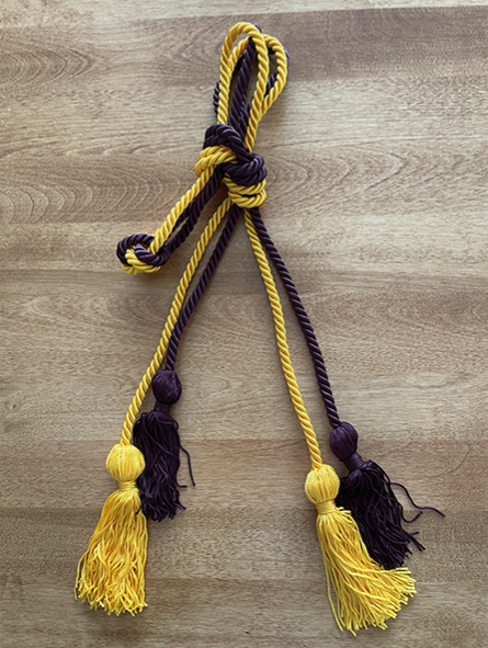 Torch & Laurel High School Graduation Honor Cord