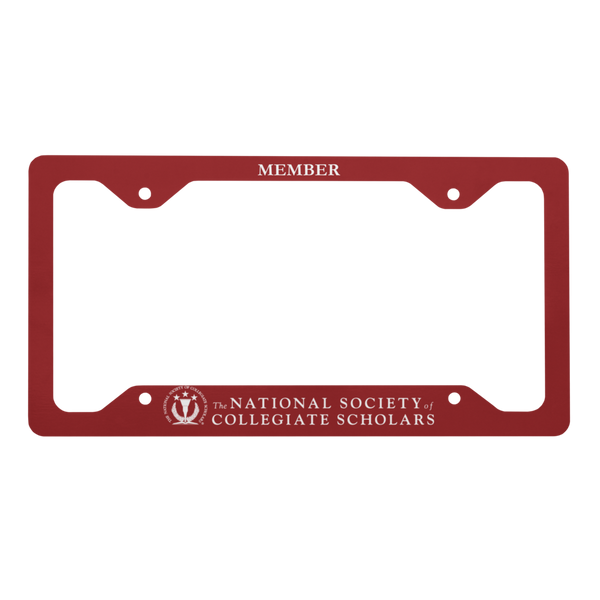 NSCS Metal License Plate Frame