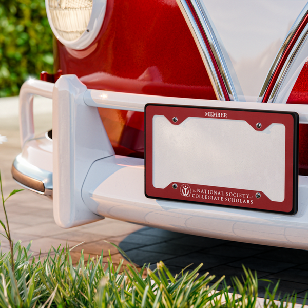 NSCS Metal License Plate Frame