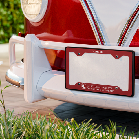 NSCS Metal License Plate Frame
