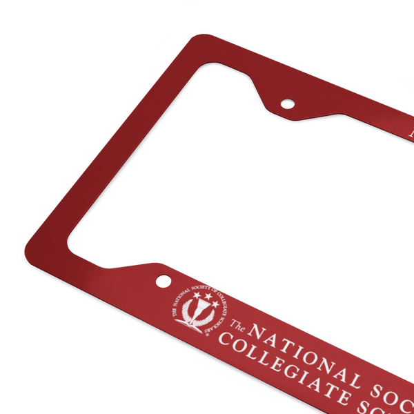 NSCS Metal License Plate Frame
