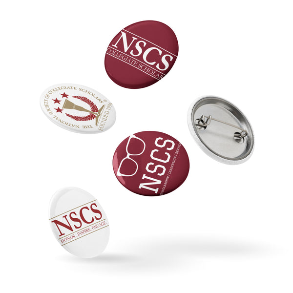 NSCS 30th Anniversary Set of Button Pins