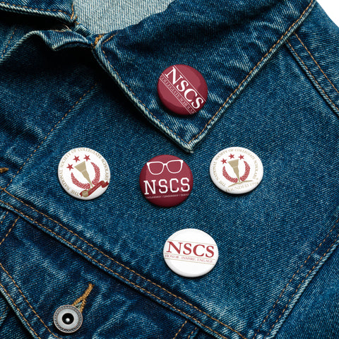 NSCS 30th Anniversary Set of Button Pins