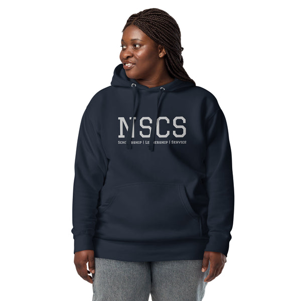 Embroidered Hoodie - Large Print Letters